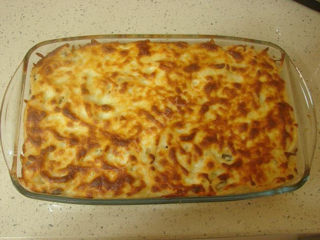 Kıymalı Fırın Makarna - Yapılışı (13/16) 