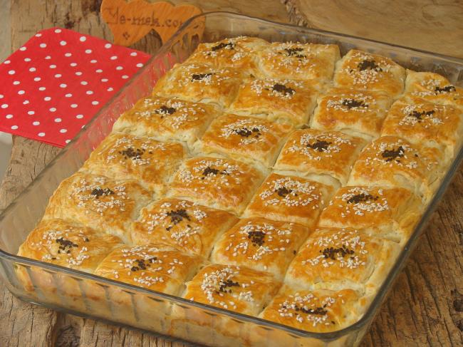 Tepsi Poğaçası - Yapılışı (21/24) 