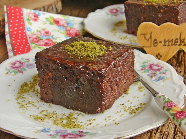 Kakaolu Islak Kek Nasıl Yapılır? (16/16) Resimli Yemek Tarifleri