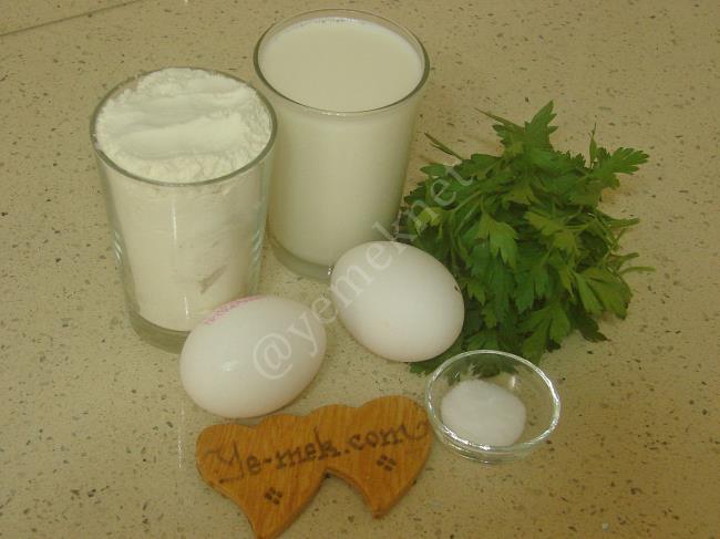 Maydanozlu Krep - Yapılışı (1/12) 