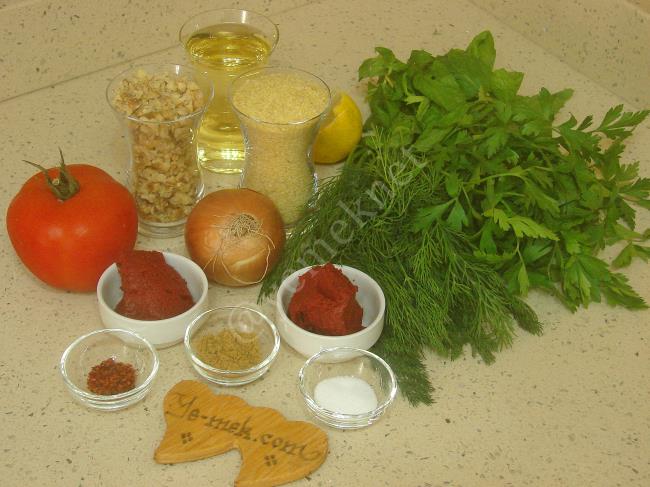 Cevizli Kısır - Yapılışı (1/16) 