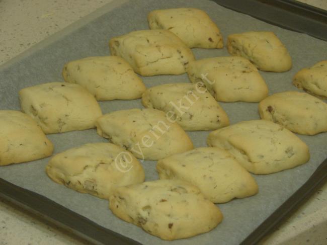 Cevizli Un Kurabiyesi - Yapılışı (12/16) 