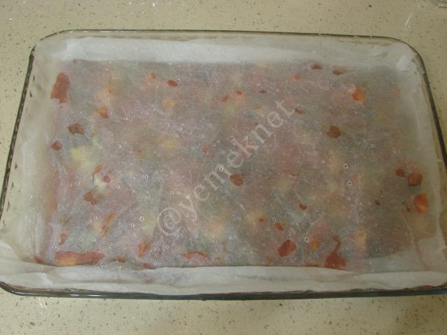 Fırında Sebzeli Köfte - Yapılışı (12/16) 