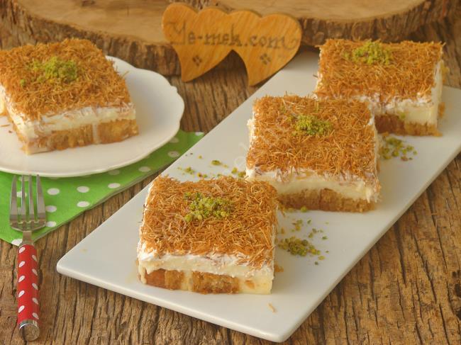 Ekmek Kadayıfı Lezzetinde Enfes Bir Tatlı : Kadayıflı Etimek Tatlısı
