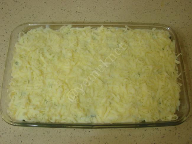 Patatesli Ispanak Graten - Yapılışı (14/20) 