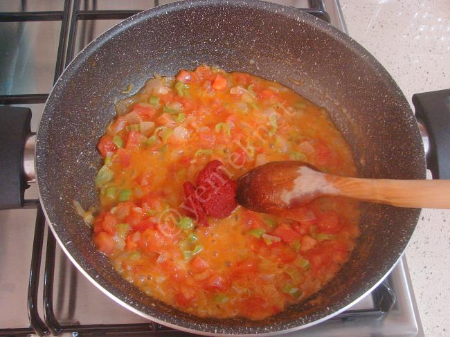 Sebzeli Kuskus Pilavı - Yapılışı (4/12) 