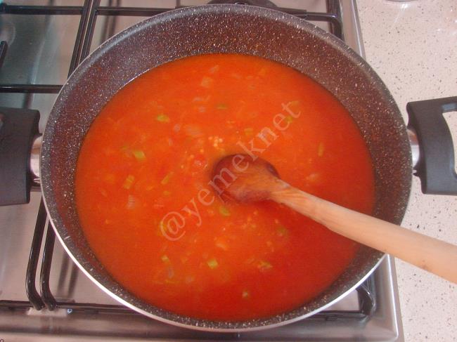 Sebzeli Kuskus Pilavı - Yapılışı (7/12) 