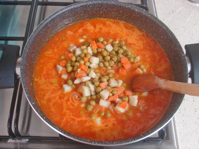 Sebzeli Kuskus Pilavı - Yapılışı (8/12) 