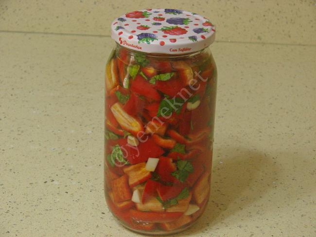 Yağlı Biber Turşusu - Yapılışı (8/12) 