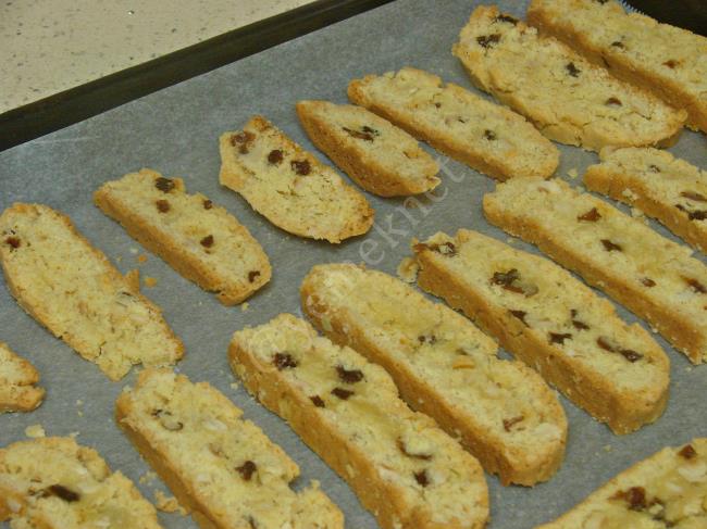 Biscotti Kurabiye - Yapılışı (14/20) 