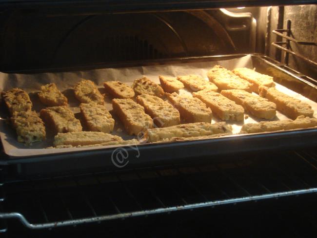 Biscotti Kurabiye - Yapılışı (15/20) 