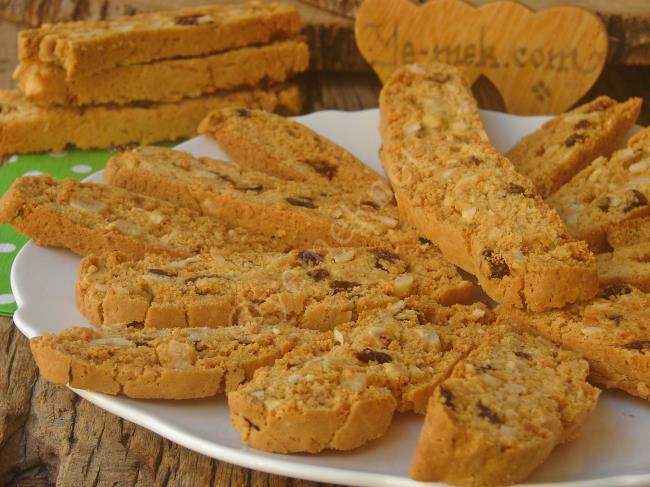 Biscotti Kurabiye - Yapılışı (16/20) 
