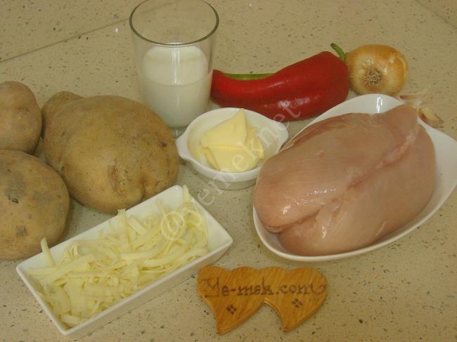 Patates Püreli Tavuk Sote - Yapılışı (1/16) 
