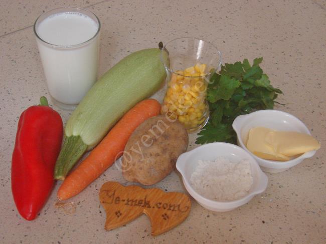 Sebze Çorbası - Yapılışı (1/16) 