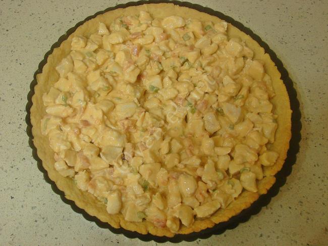 Tavuklu Kiş - Yapılışı (14/20) 