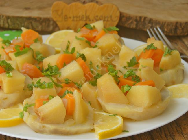 Portakal Sulu Ayvalı Kereviz Yemeği Nasıl Yapılır