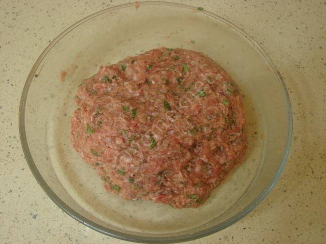 Fırında İzmir Köfte - Yapılışı (5/16) 