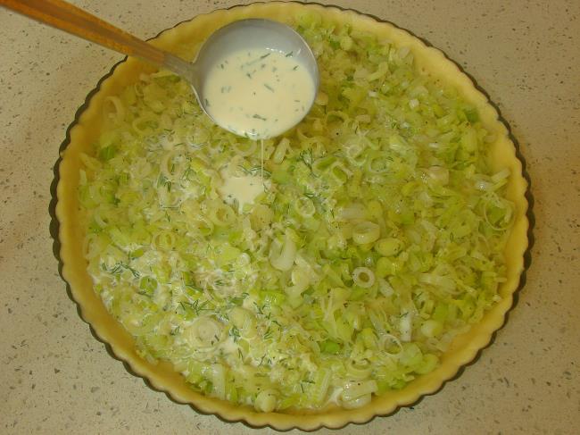 Pırasalı Kiş - Yapılışı (13/20) 