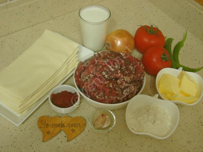 Lazanya - Yapılışı (1/20) 