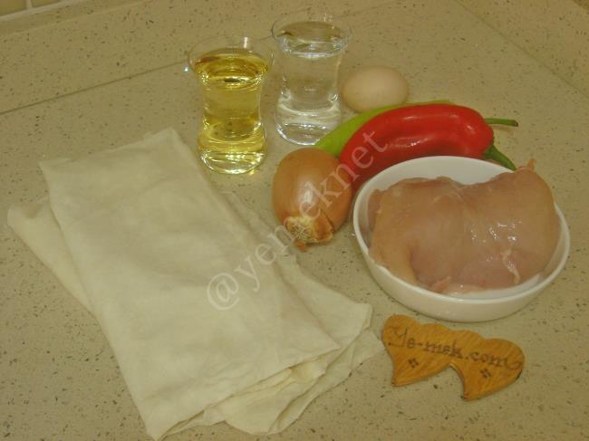 Tavuklu Börek - Yapılışı (1/12) 
