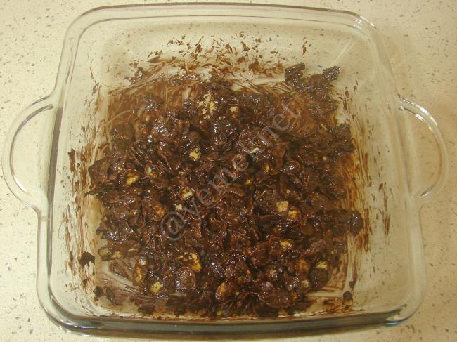 Mısır Gevrekli Tatlı - Yapılışı (7/12) 