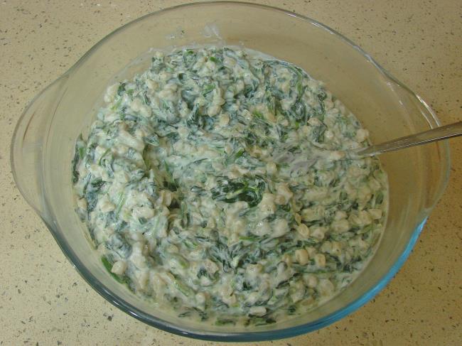 Ispanaklı Buğday Salatası - Yapılışı (10/16) 