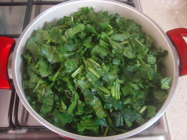 Ispanaklı Buğday Salatası - Yapılışı (2/16) 