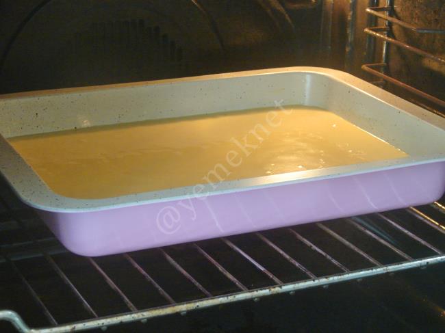 Portakallı Islak Kek - Yapılışı (10/16) 