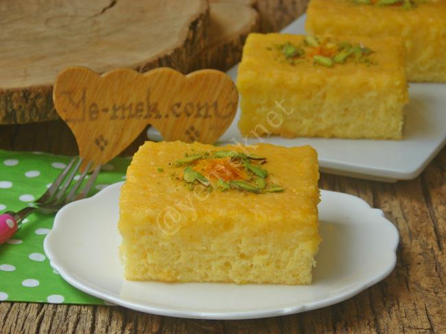 Portakallı Islak Kek - Yapılışı (13/16) 