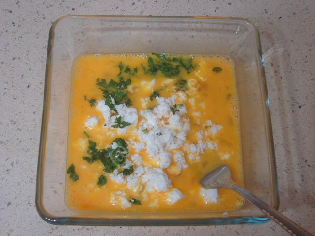 Sebzeli Omlet - Yapılışı (6/12) 