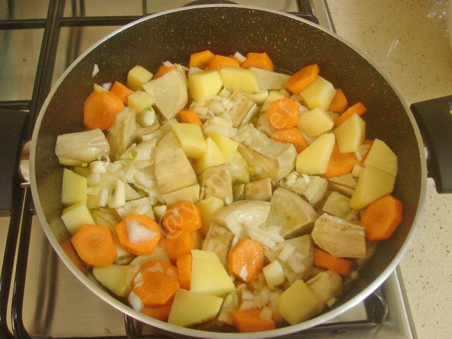 Enginar Yemeği - Yapılışı (5/8) 