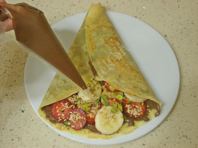 Krep Waffle - Yapılışı (12/16) 