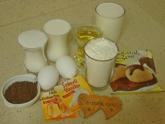 Tart Kalıbında Islak Kek - Yapılışı (1/20) 