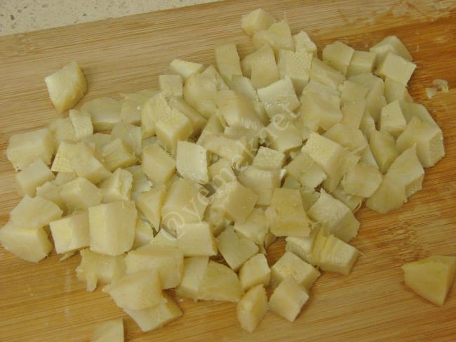 Yoğurtlu Enginar Salatası - Yapılışı (2/8) 