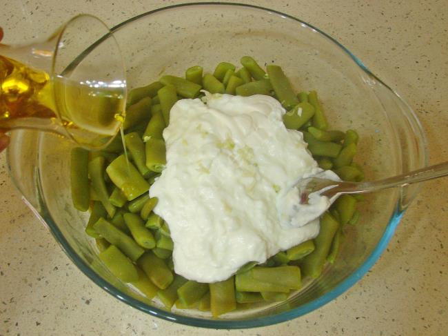 Yoğurtlu Taze Fasulye Salatası - Yapılışı (4/8) 