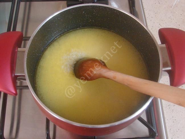 Bademli Pilav - Yapılışı (5/16) 