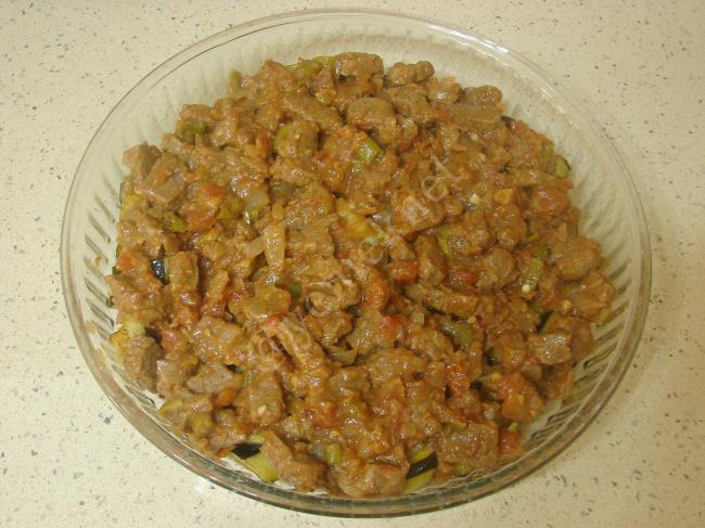Etli Patlıcan Kebabı - Yapılışı (11/20) 