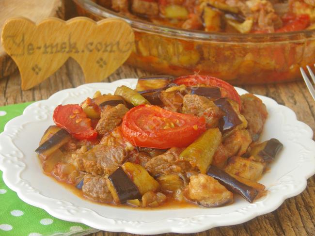 Etli Patlıcan Kebabı - Yapılışı (17/20) 