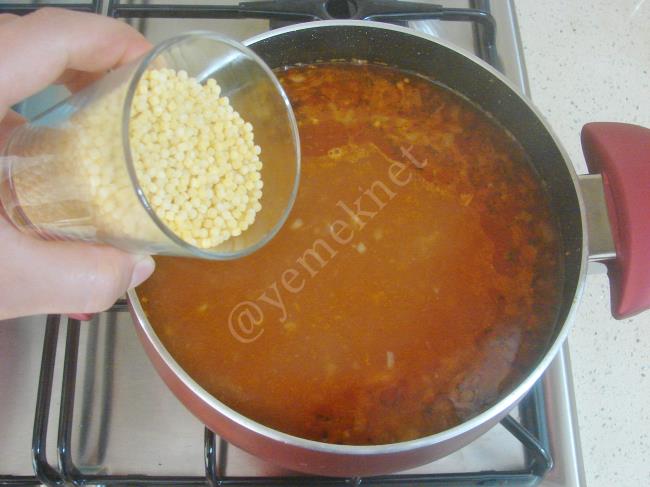 Kuskus Çorbası - Yapılışı (8/12) 