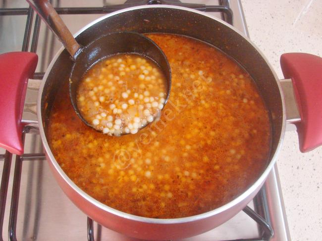 Kuskus Çorbası - Yapılışı (9/12) 