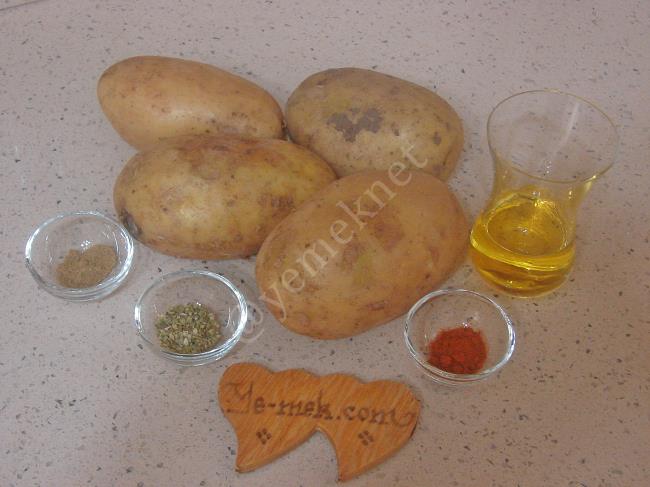 Fırında Patates - Yapılışı (1/12) 