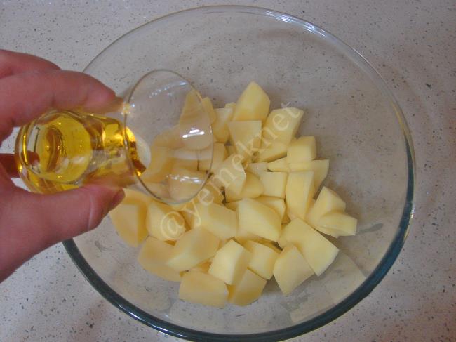 Fırında Patates - Yapılışı (3/12) 