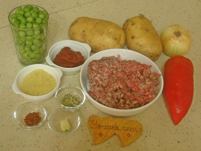 Köfteli Bezelye Yemeği - Yapılışı (1/12) 