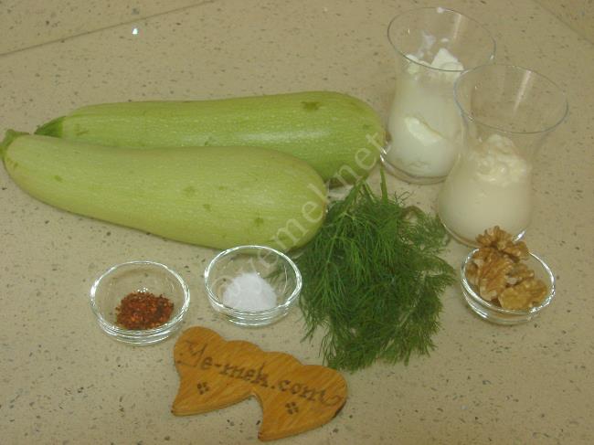 Mayonezli Kabak Salatası - Yapılışı (1/8) 