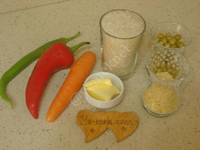 Sebzeli Pilav - Yapılışı (1/12) 