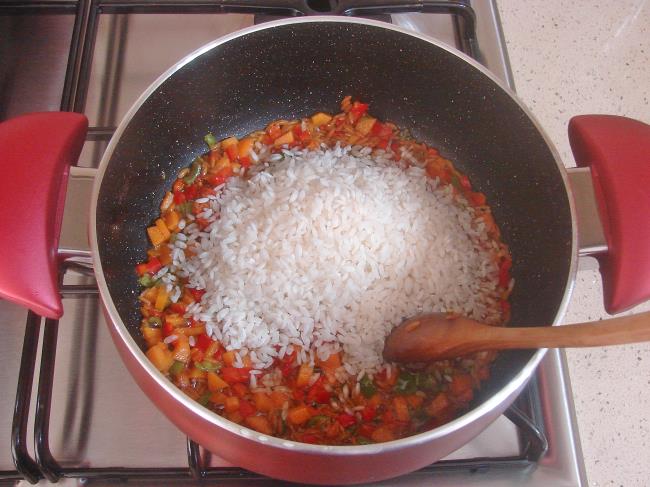 Sebzeli Pilav - Yapılışı (5/12) 