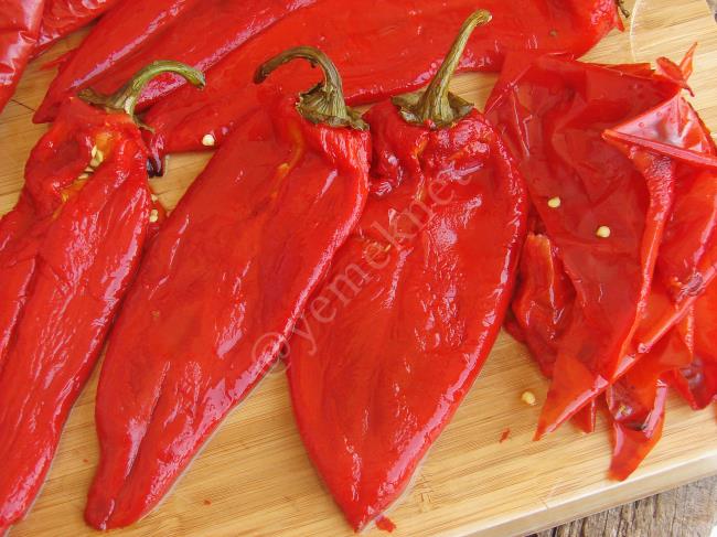 Sirkeli Biber Mezesi - Yapılışı (5/12) 