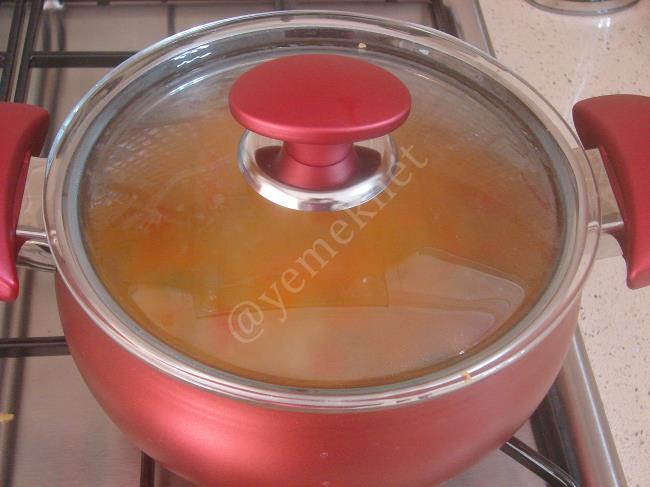 Taze Fasulyeli Bulgur Pilavı - Yapılışı (12/16) 