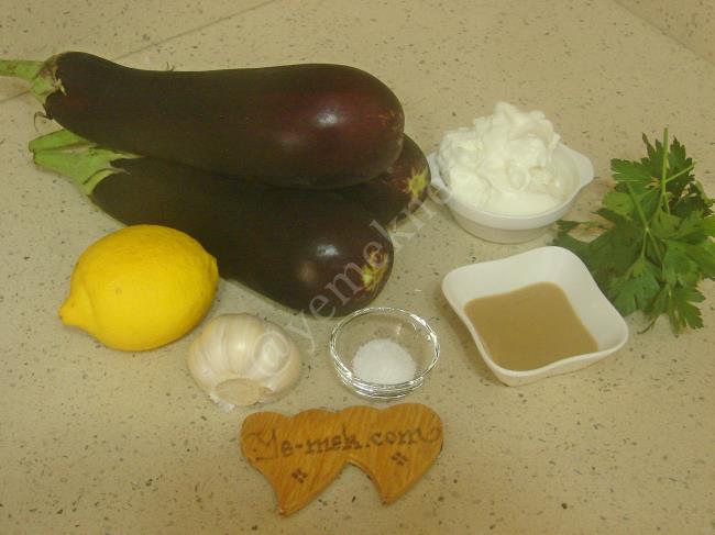Tahinli Patlıcan Salatası - Yapılışı (1/16) 