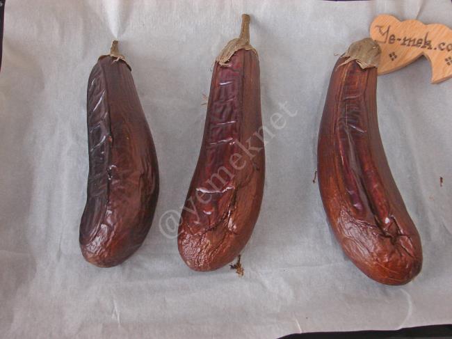 Tahinli Patlıcan Salatası - Yapılışı (5/16) 